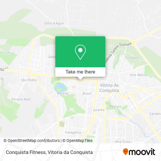 Conquista Fitness map