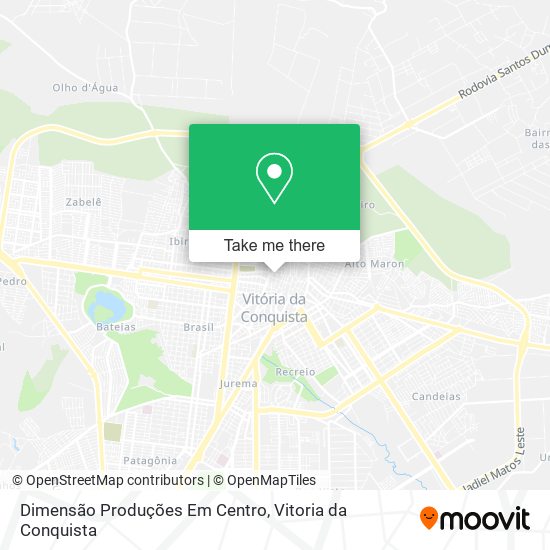 Dimensão Produções Em Centro map