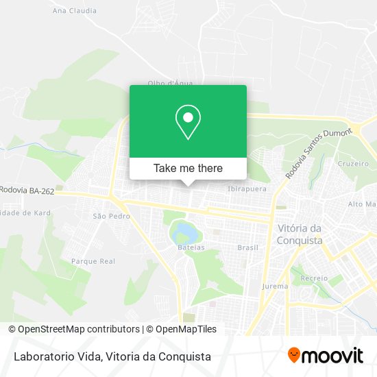 Laboratorio Vida map