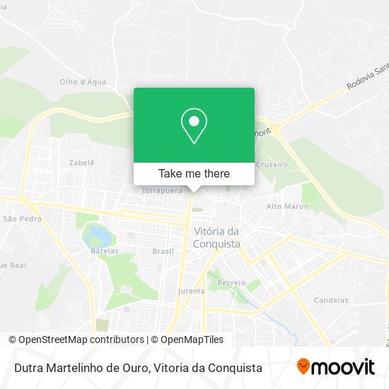 Dutra Martelinho de Ouro map