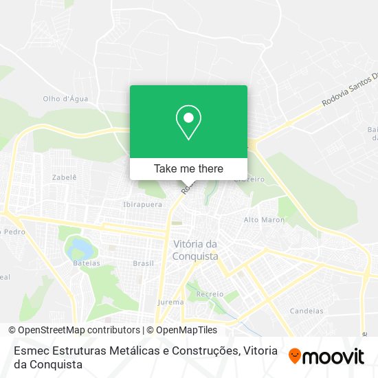 Esmec Estruturas Metálicas e Construções map