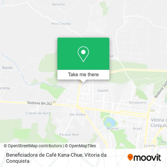 Beneficiadora de Café Kana-Chue map