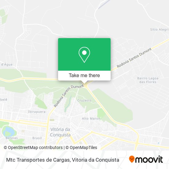 Mtc Transportes de Cargas map