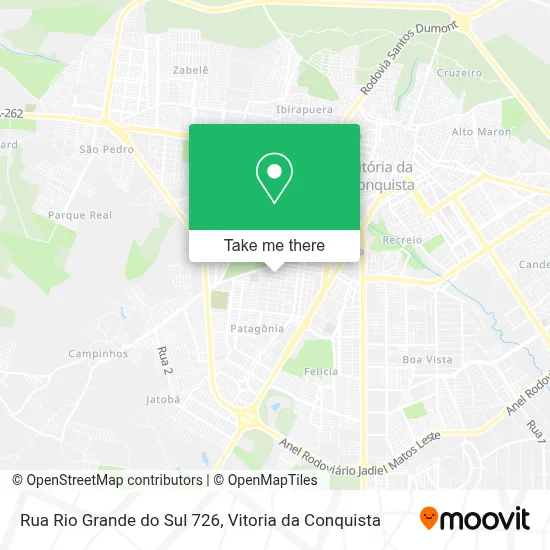 Rua Rio Grande do Sul 726 map