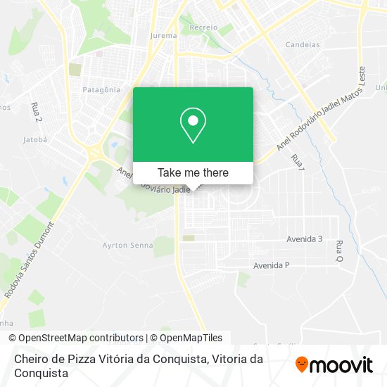 Cheiro de Pizza Vitória da Conquista map