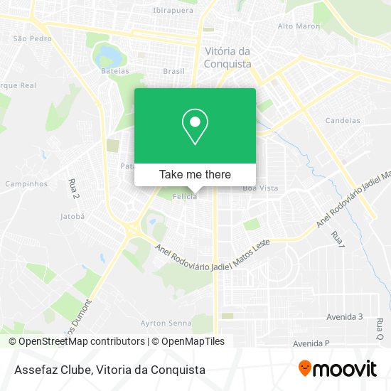 Assefaz Clube map