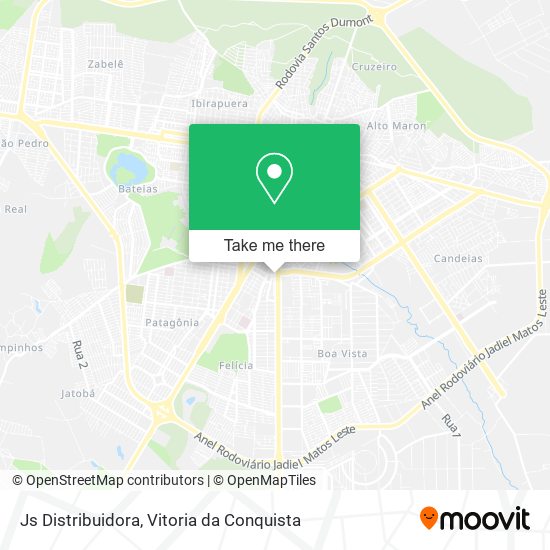 Js Distribuidora map