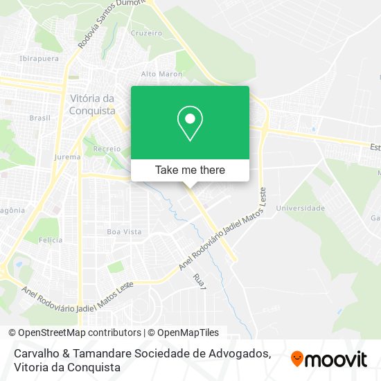Carvalho & Tamandare Sociedade de Advogados map