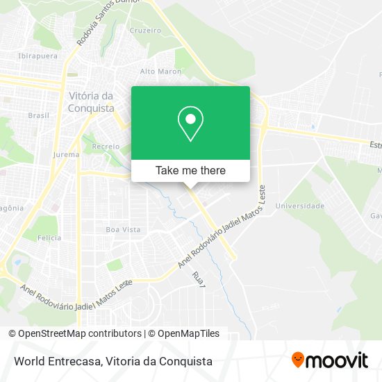 World Entrecasa map