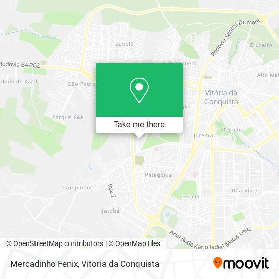 Mercadinho Fenix map