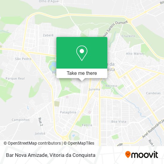 Mapa Bar Nova Amizade