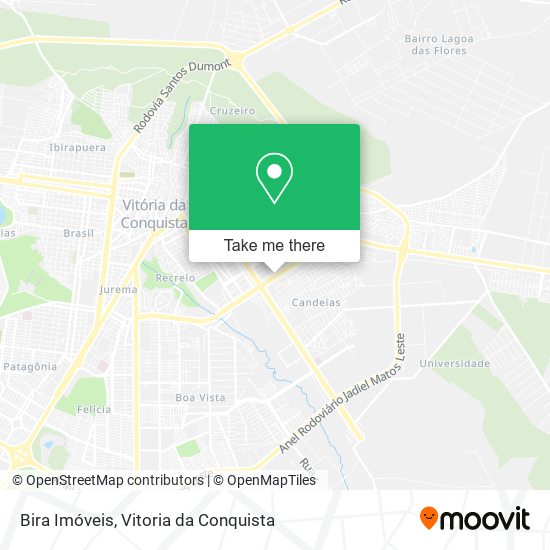 Bira Imóveis map