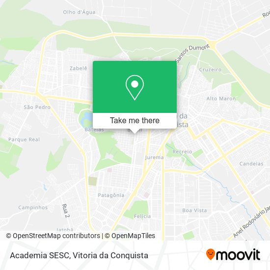 Academia SESC map