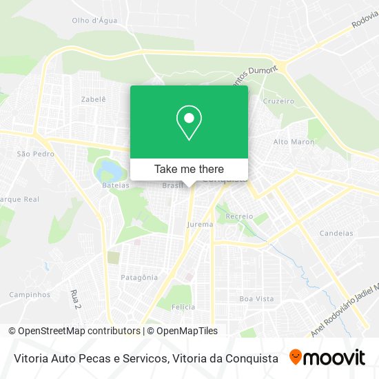 Vitoria Auto Pecas e Servicos map