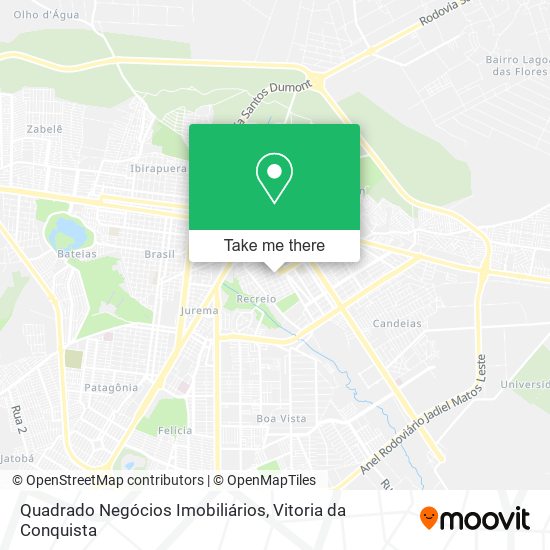 Mapa Quadrado Negócios Imobiliários