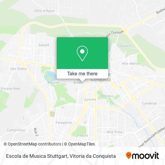 Escola de Musica Stuttgart map