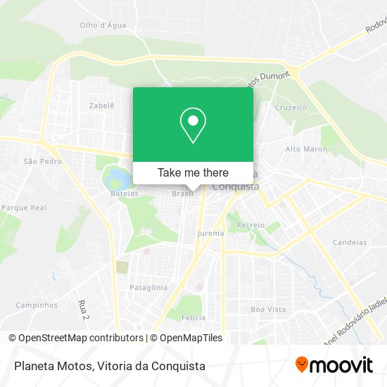 Mapa Planeta Motos