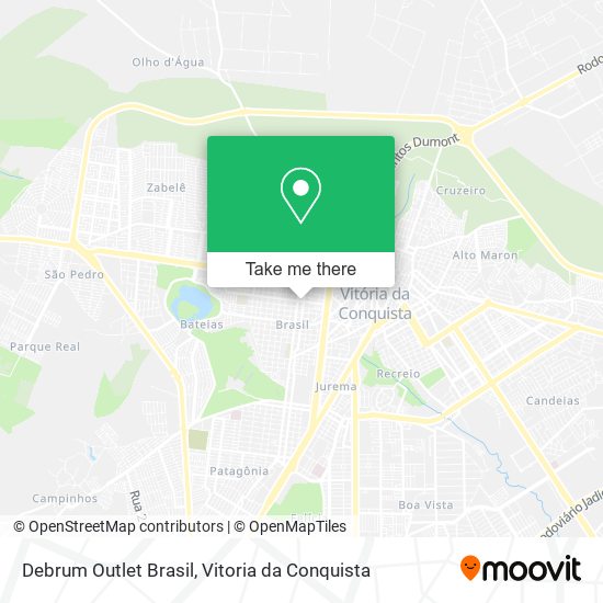 Mapa Debrum Outlet Brasil