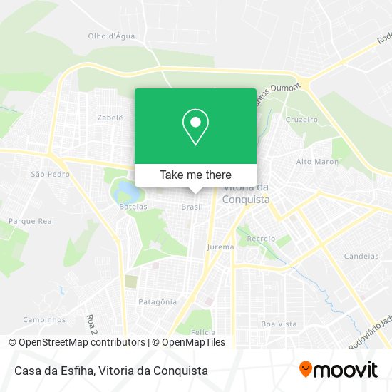Casa da Esfiha map