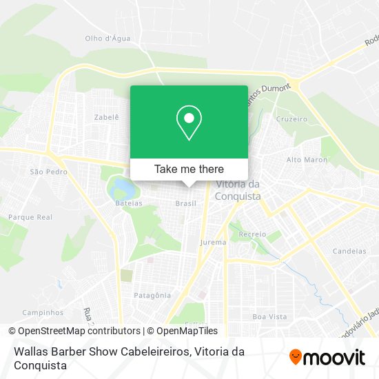 Mapa Wallas Barber Show Cabeleireiros