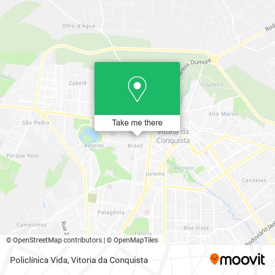 Policlínica Vida map