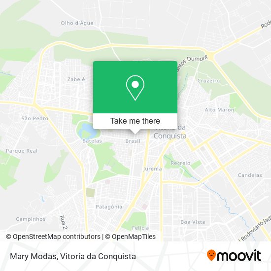 Mary Modas map