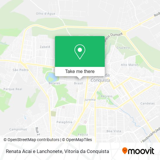 Renata Acai e Lanchonete map