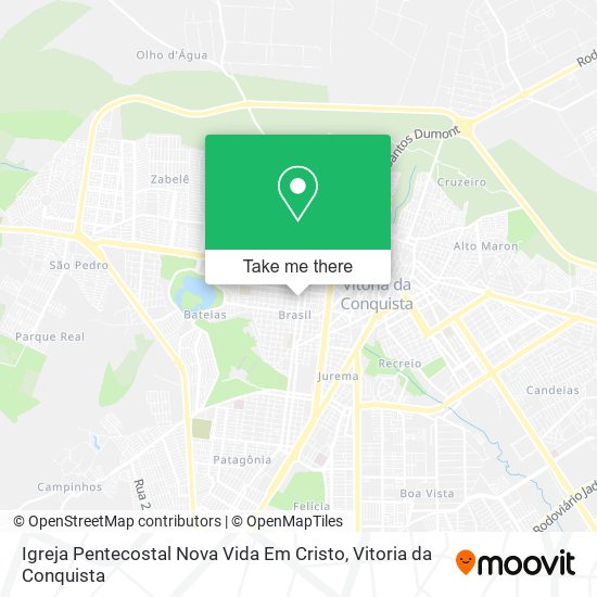 Igreja Pentecostal Nova Vida Em Cristo map