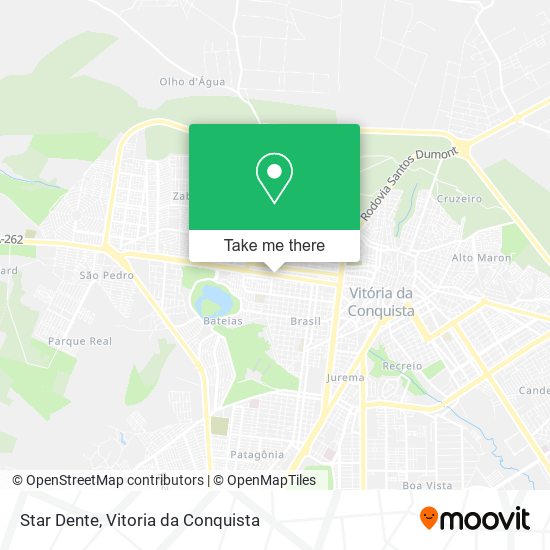 Star Dente map