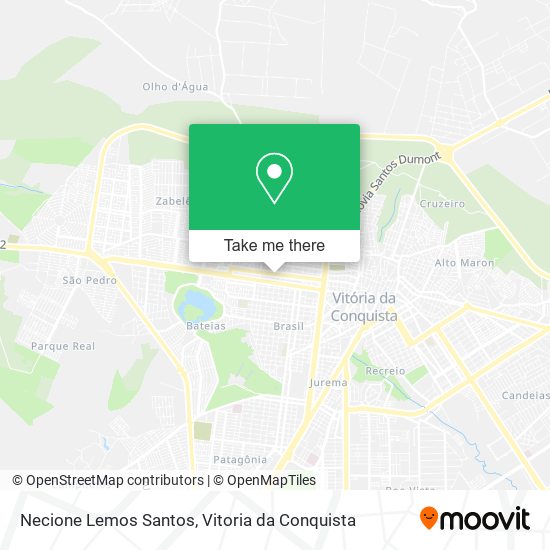 Necione Lemos Santos map