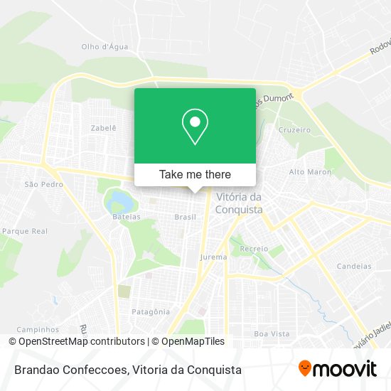 Brandao Confeccoes map