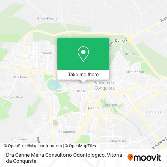 Dra Carine Meira Consultorio Odontologico map