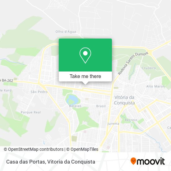 Casa das Portas map