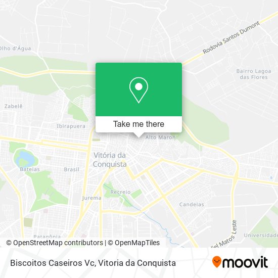 Biscoitos Caseiros Vc map