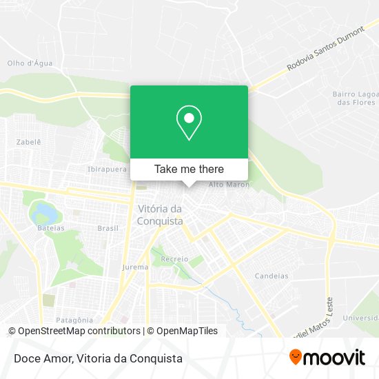 Doce Amor map
