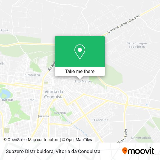 Subzero Distribuidora map