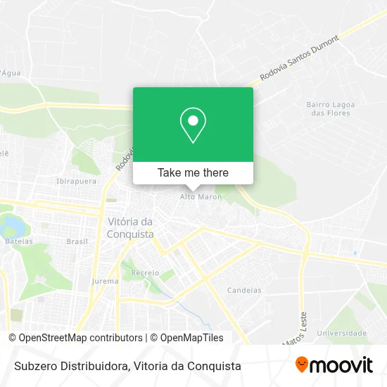 Subzero Distribuidora map