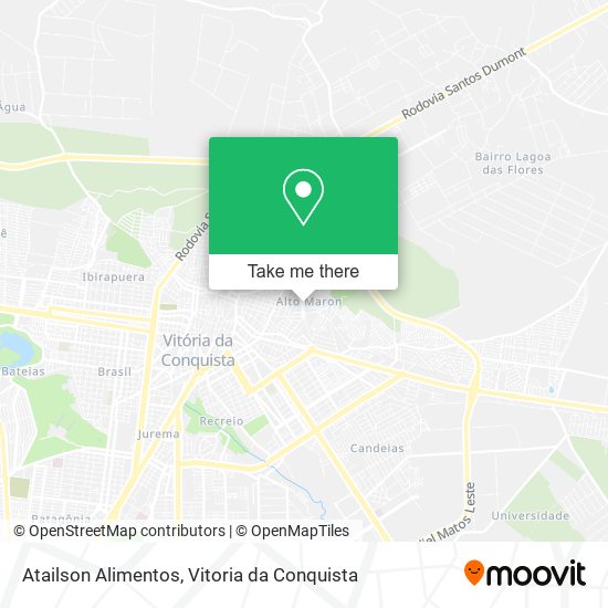 Atailson Alimentos map