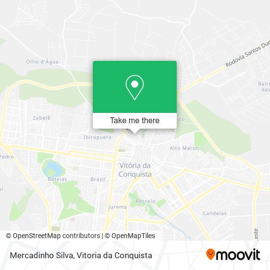 Mercadinho Silva map