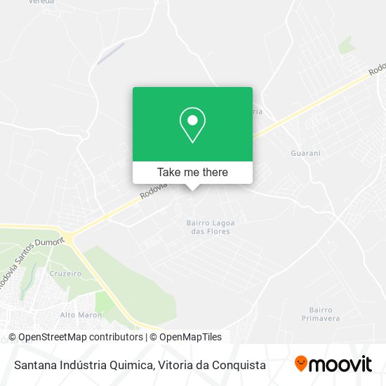 Santana Indústria Quimica map