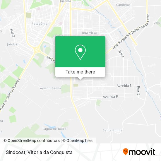 Sindcost map
