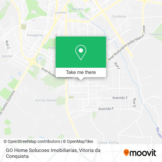 Mapa GO Home Solucoes Imobiliarias