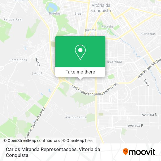 Mapa Carlos Miranda Representacoes