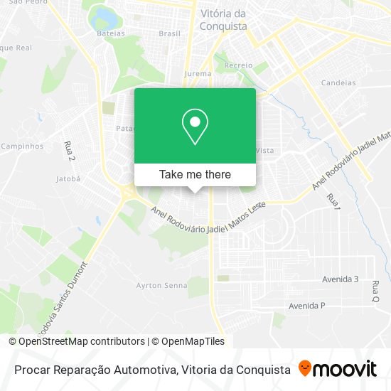 Mapa Procar Reparação Automotiva