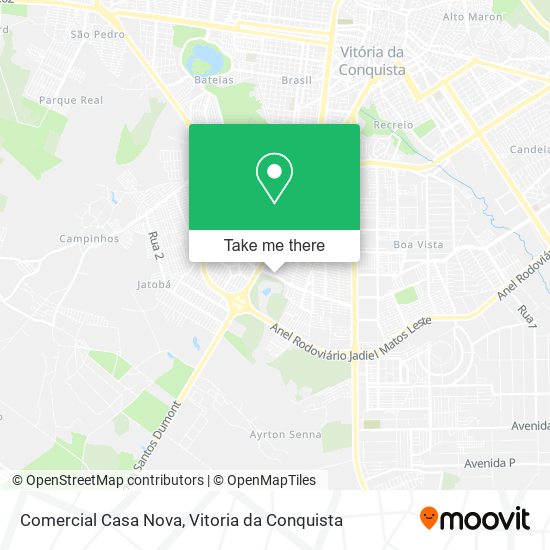 Comercial Casa Nova map