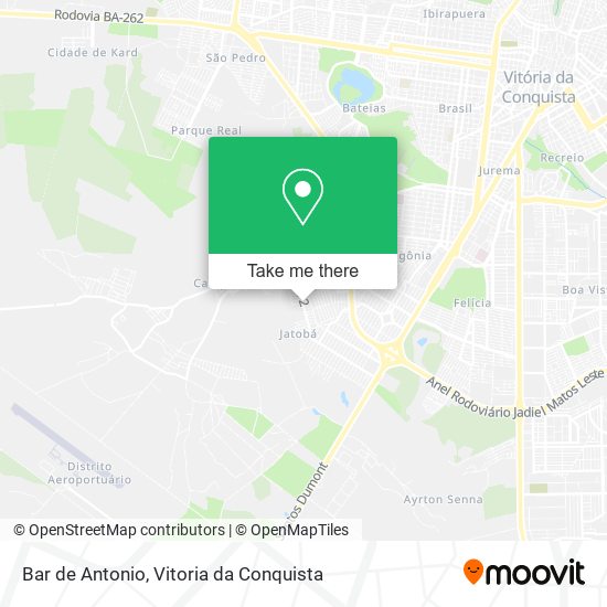 Bar de Antonio map