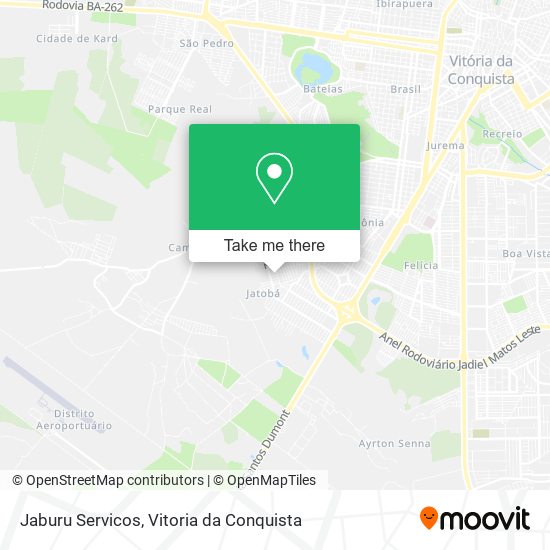 Jaburu Servicos map