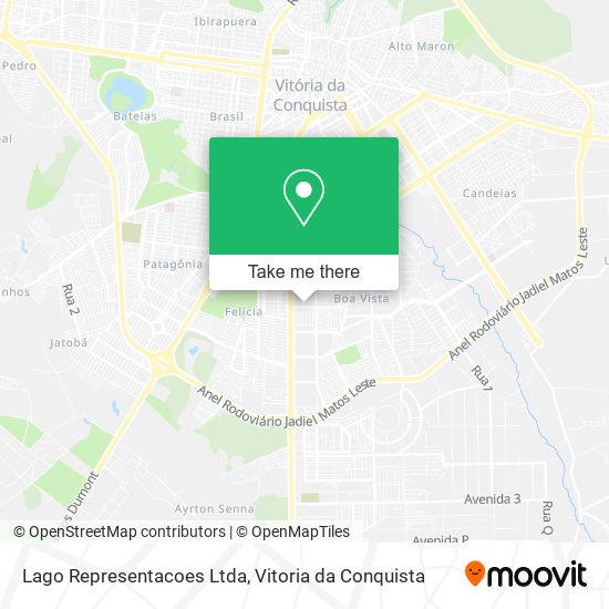 Lago Representacoes Ltda map