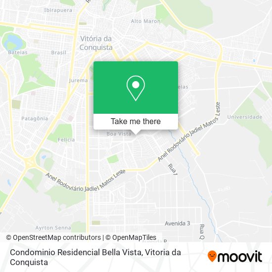 Condominio Residencial Bella Vista map