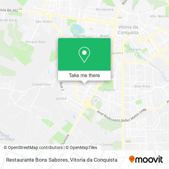 Restaurante Bons Sabores map